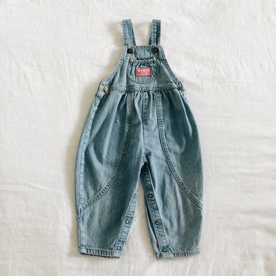 Vintage OshKosh Light Denim Overalls 3