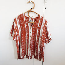 Vintage Oversized Silk Shirt