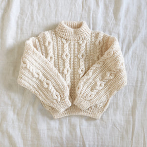 Stunning Hand Cable Knit Jumper 5