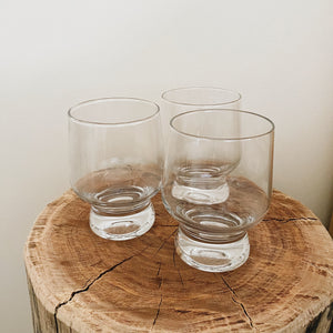 Vintage Glassware Set of 3