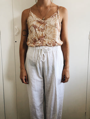 KIVARI Palm print cami