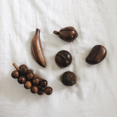 Vintage Wooden Play Fruit