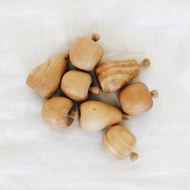 Vintage Wooden Fruit