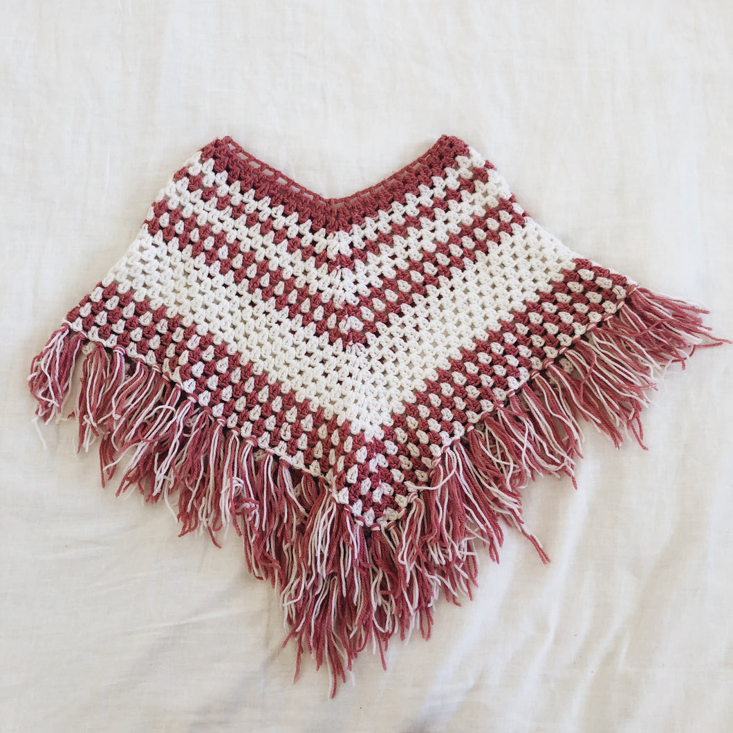 Vintage Crochet Poncho