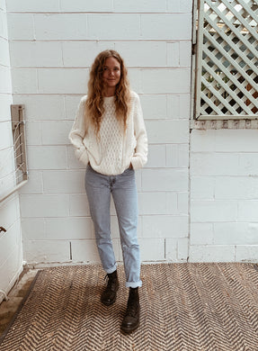 Vintage Cable Knit Jumper