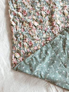 Reversible Floral Doona Cover