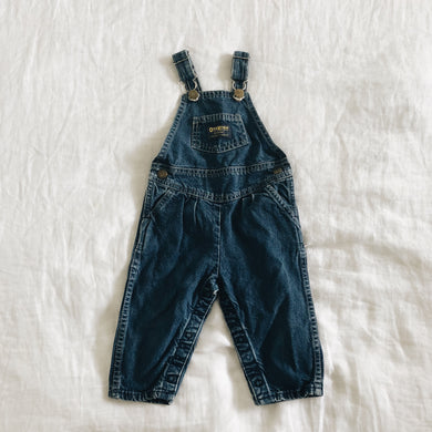 Vintage OshKosh Overalls 12m