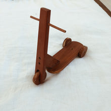 Vintage Wooden Toy Scooter