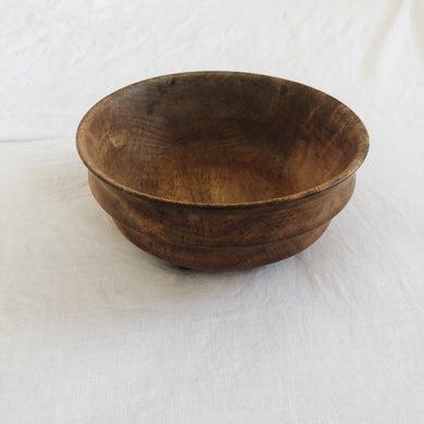 Carved Wooden Bowl