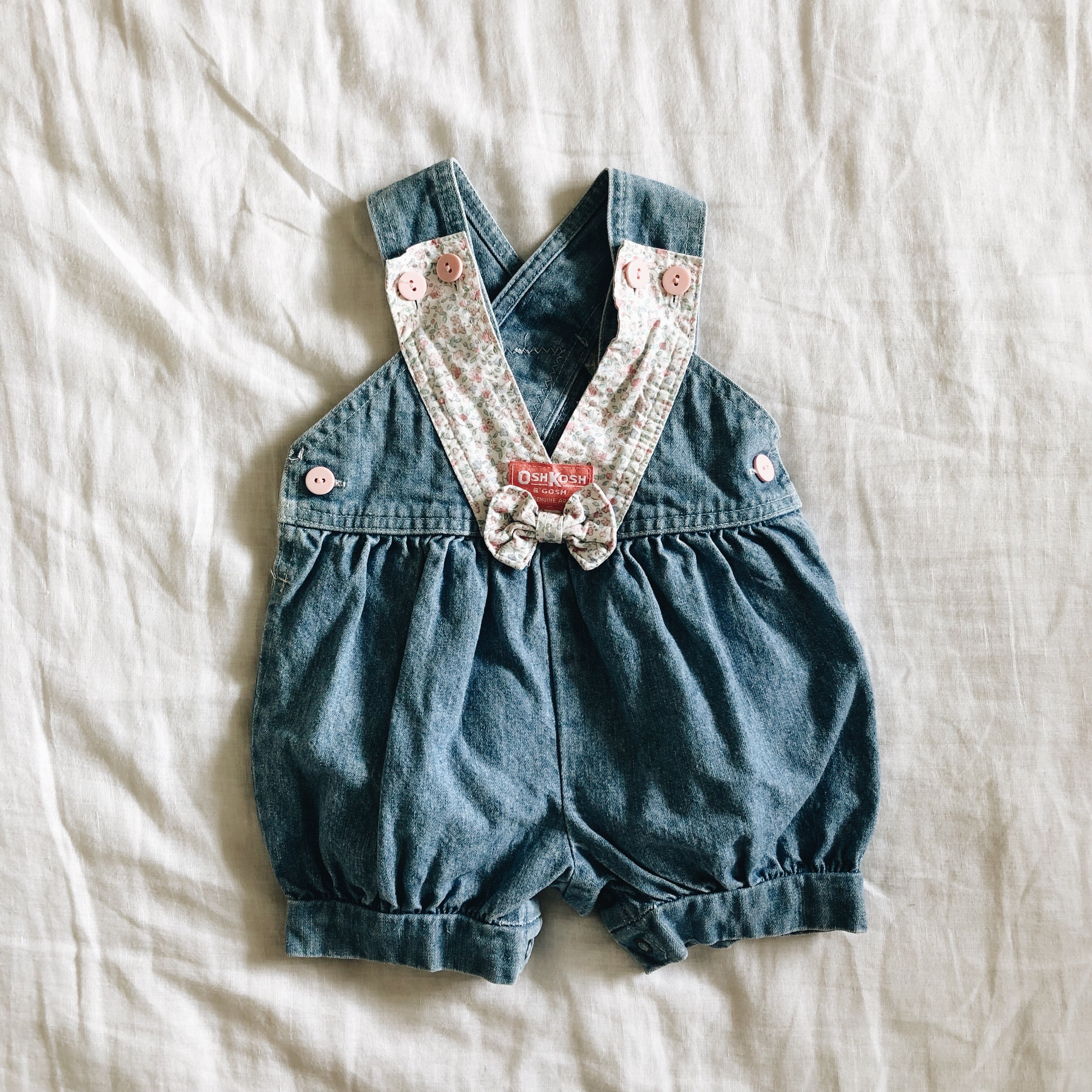 Vinatge OshKosh Denim fashion Bubble Shortalls