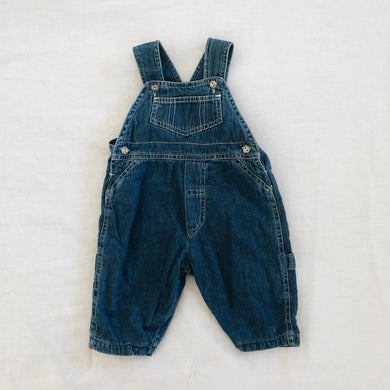 Vintage Denim Overalls
