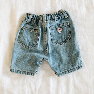 Vintage Guess Denim Shorts 12M