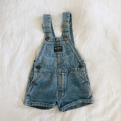 Vintage OshKosh Light Blue Denim Shortalls