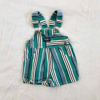 Vintage Stripe Oshkosh Shortalls 3