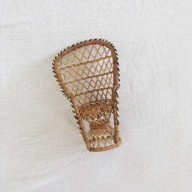 Vintage Wicker Dolls Chair