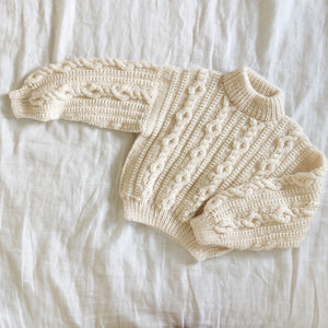 Stunning Hand Cable Knit Jumper 5