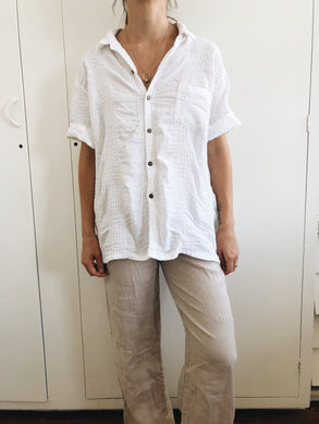 Textured Cotton Shirt