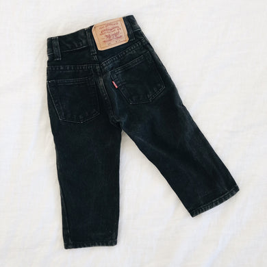 Vintage Levi’s 501 Black Denim Jeans