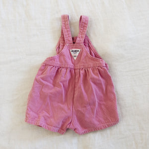 Vintage OshKosh Pink Shortalls 2T