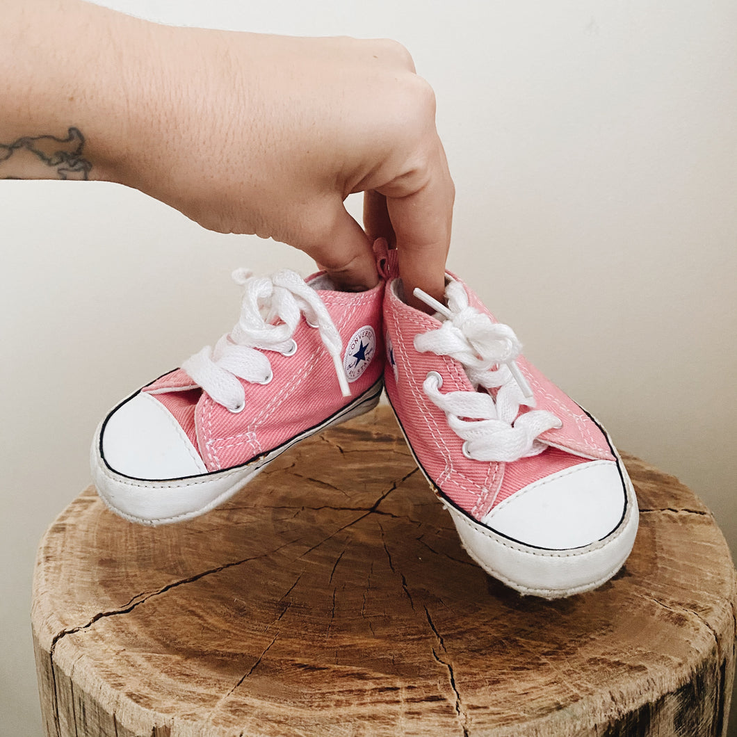 Pink Baby Converse