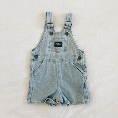 Vintage OshKosh Light Blue Shortalls
