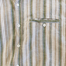 Striped Cotton/Linen Shirt