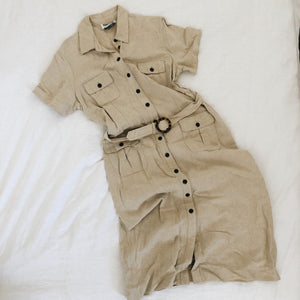 Vintage Linen Dress