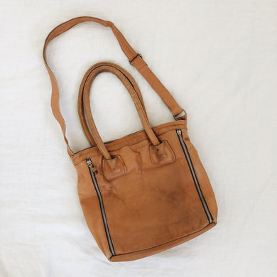 Tan Leather Handbag